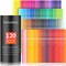 Colored Pencils for Adult Coloring Book, 120 Color Pencils Set, Professional Soft Core Vibrant Colores, Drawing Kit Coloring Pencils for Sketching Shading, Christmas Gifts Art Supplies for Adults Kids